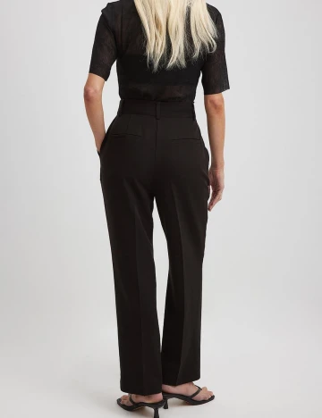 Pantaloni NA-KD, negru