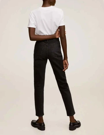 Blugi Mango, gri inchis