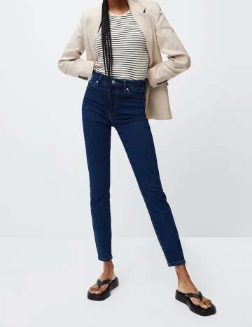 Blugi Mango, albastru