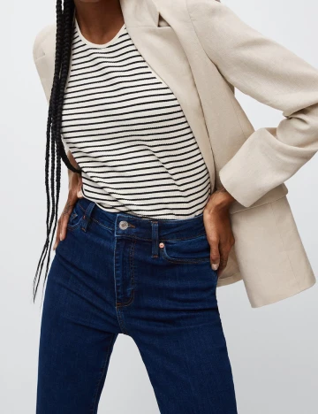 Blugi Mango, albastru