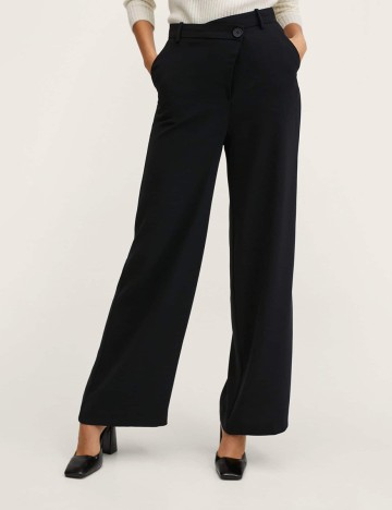 Pantaloni Mango, negru