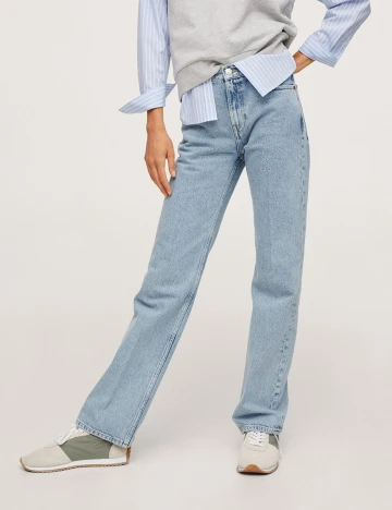 Blugi Mango, albastru