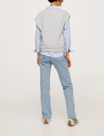 Blugi Mango, albastru