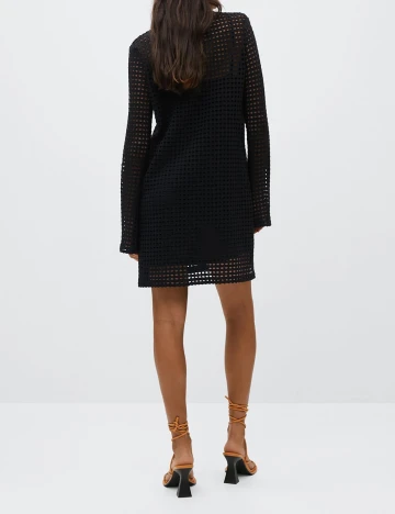 Rochie scurta Mango, negru