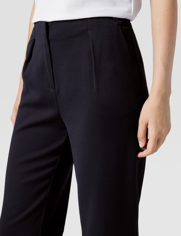 Pantaloni Comma, bleumarin, 36