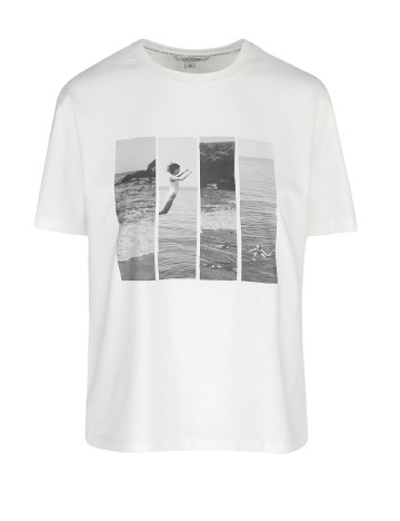 Tricou Comma, alb, 44