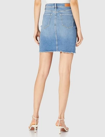 Fusta s.Oliver, albastru, 36