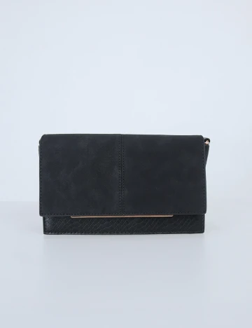 Geanta Anna Field, negru Negru