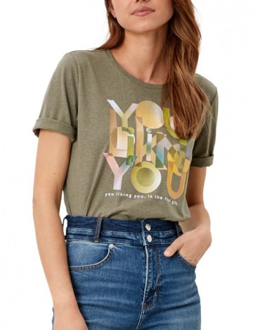 Tricou s.Oliver, verde, 46