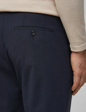 Pantaloni s.Oliver, bleumarin inchis