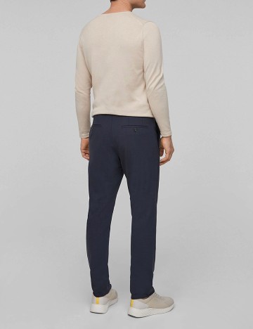 Pantaloni s.Oliver, bleumarin inchis