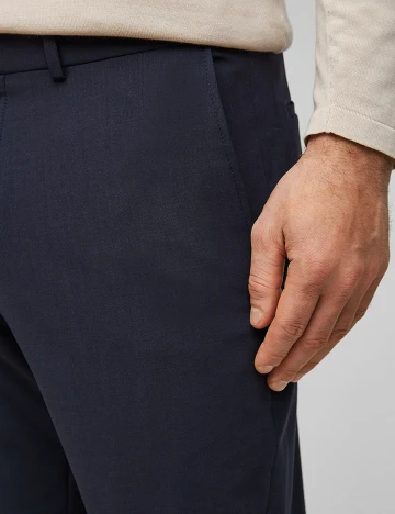 Pantaloni s.Oliver, bleumarin inchis