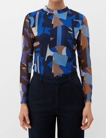 Bluza s.Oliver, albastru, 36