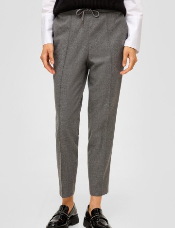 Pantaloni s.Oliver, gri, 36