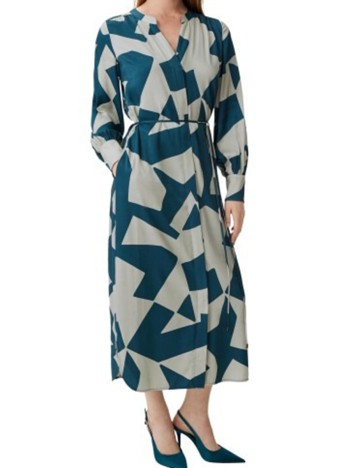 Rochie medie Comma, albastru, 36