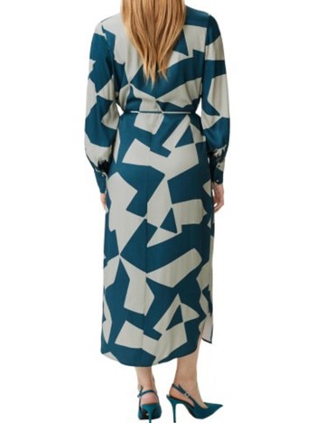Rochie medie Comma, albastru, 36
