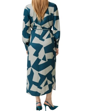 Rochie medie Comma, albastru, 36