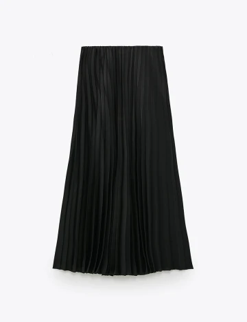 Fusta Zara, negru, M