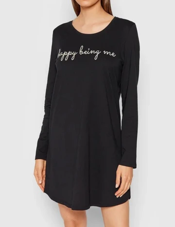 Rochie de noapte Triumph, negru Negru