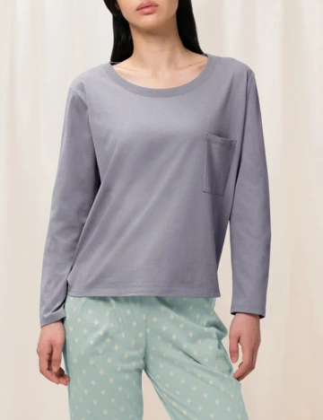 Bluza de pijama Triumph, mov Mov