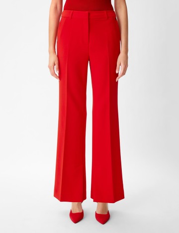 Pantaloni Comma, rosu, 36