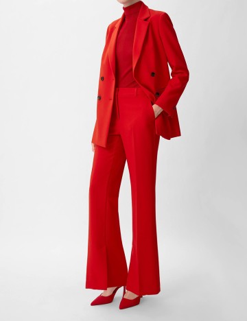 Pantaloni Comma, rosu, 36