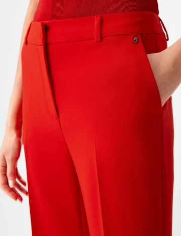 Pantaloni Comma, rosu, 36
