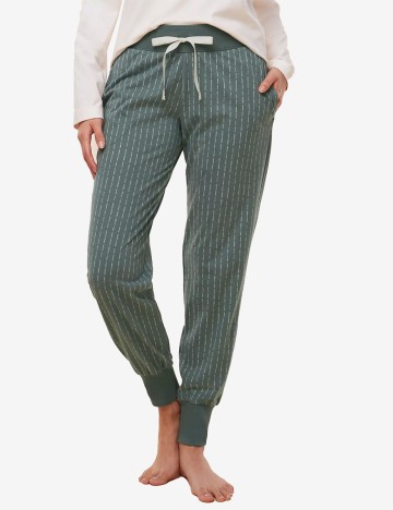 Pantaloni de pijama Triumph, verde, 38