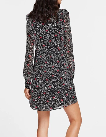 Rochie scurta Guess, negru, S