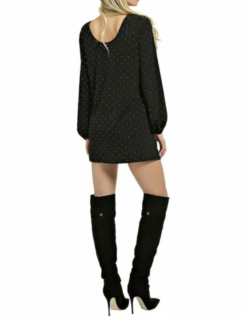 Rochie scurta Guess, negru, S Negru