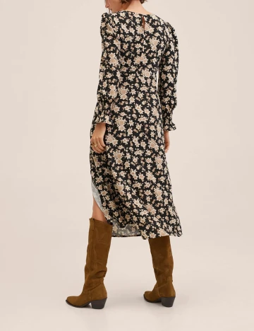 Rochie medie Mango, floral Floral print