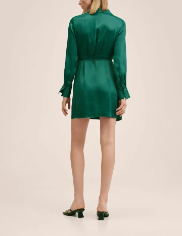 Rochie scurta Mango, verde