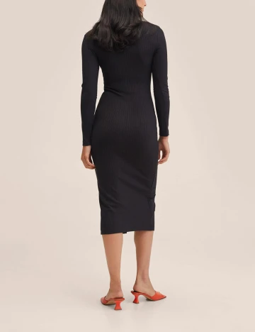 Rochie medie Mango, negru