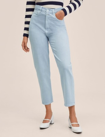 Blugi Mango, bleu