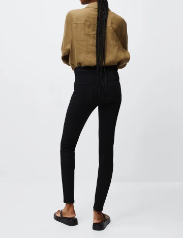 Blugi Mango, negru Negru