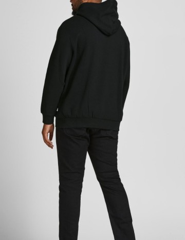 Hanorac Jack&Jones Plus Size Men, negru