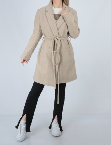 Palton La Strada Unica, bej