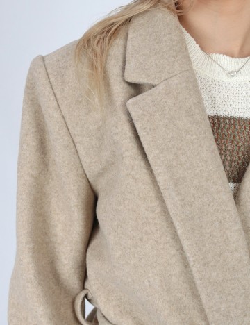 Palton La Strada Unica, bej