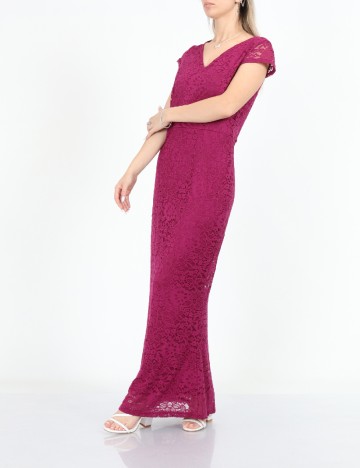 Rochie lunga Vero Moda, magenta