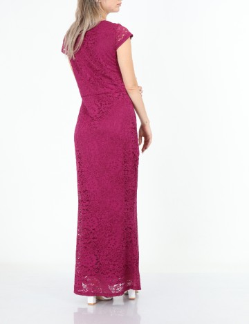 Rochie lunga Vero Moda, magenta