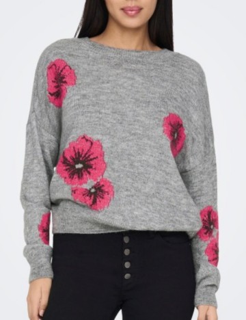 Bluza Jacqueline de Yong, gri
