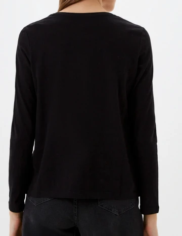 Bluza s.Oliver, negru Negru