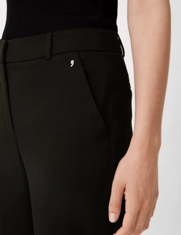 Pantaloni Comma, negru Negru
