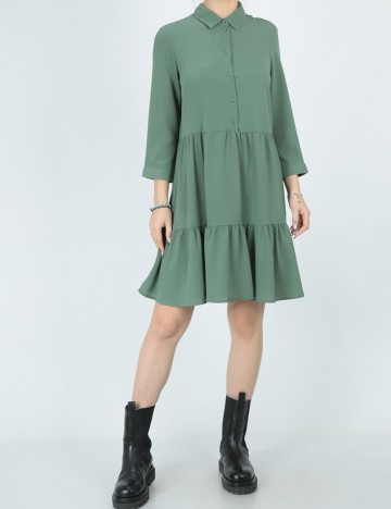 Rochie scurta Vero Moda, verde