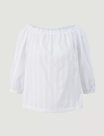 Bluza Comma, alb Alb