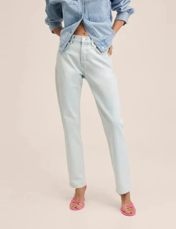 Blugi Mango, albastru