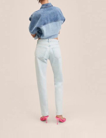 Blugi Mango, albastru