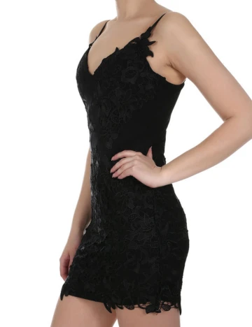 Rochie scurta Guess, negru