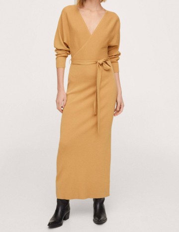Rochie lunga Mango, mustar