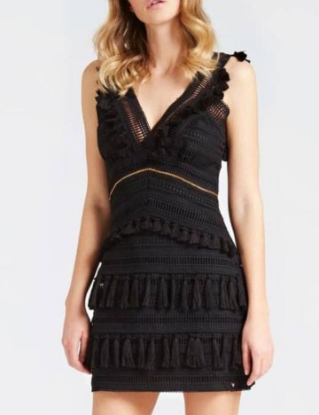 Rochie scurta Guess, negru